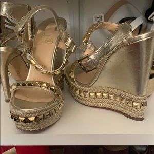 Christian Louboutin Cataclou 140 Nappa Silk 37